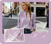 Florvella™ | Artisan Floral Stand Collar Blouse