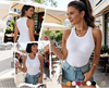 Rivana™ | Ribbed Freedom Top with Built-In Support