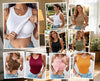 Rivana™ | Ribbed Freedom Top with Built-In Support